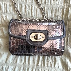 COPY - COACH SMALL SEQUIN TURNLOCK CROSSBODY